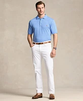 Polo Ralph Lauren Men's Big & Tall Striped Cotton Interlock Shirt