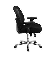 Emma+Oliver 24/7 Intensive Use Big & Tall 500 Lb. Rated Mesh Executive Swivel Ergonomic Office Chair With Ratchet Back