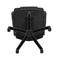 Emma+Oliver Big & Tall 400 Lb. Rated Leathersoft Office Chair - Desk