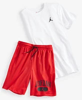 Jordan Big Boys Mesh Logo Shorts