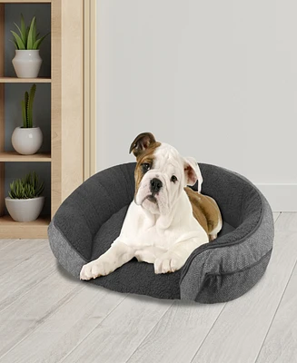 Arlee Home Fashions Step In Memory Foam Pet Bed