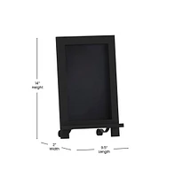 Magda Set Of 10 Wall Mount Or Tabletop Magnetic Chalkboards With Folding Metal Legs