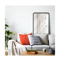 Wall Mirror Large Mirror, Rustic Accent For Bathroom, Entry, Dining Room, & Living Room. Metal