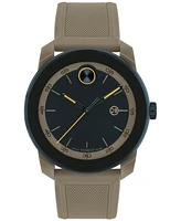 Movado Men's Swiss Bold TR90 Gray Silicone Strap Watch 42mm