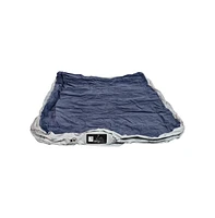 Emma+Oliver 18 Inch Raised Inflatable Air Mattress With Internal Electric Pump