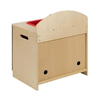 Children's Wooden Kitchen Sink With Turnable Knobs For Commercial Or Home Use