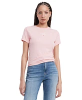 Tommy Jeans Women's Essential Logo Slim-Fit T-Shirt