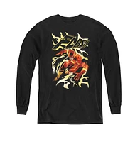 Justice League Boys of America Youth Electric Run Long Sleeve Sweatshirts