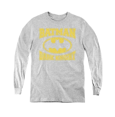 Batman Boys Youth Dark Knight Jersey Long Sleeve Sweatshirts