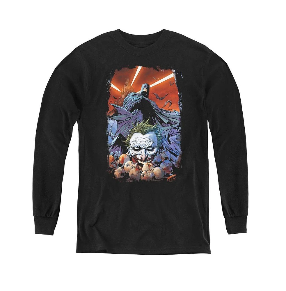 Batman Boys Youth Detective Comics 1 Long Sleeve Sweatshirts