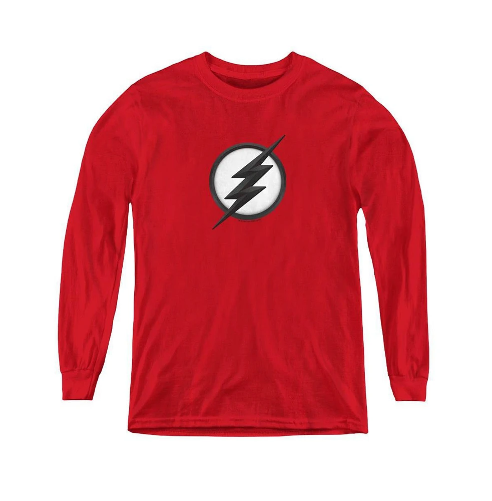 Flash Boys Youth Jesse Quick Logo Long Sleeve Sweatshirts