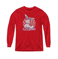 Looney Tunes Boys Youth Wishful Thinking Long Sleeve Sweatshirts