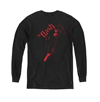 Justice League Boys of America Youth Flash Darkness Long Sleeve Sweatshirts