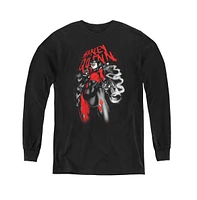 Batman Boys Youth Down The Barrel Long Sleeve Sweatshirts