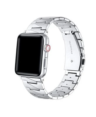 Posh Tech Unisex Scarlett Stainless Steel Band For Apple Watch Collection
