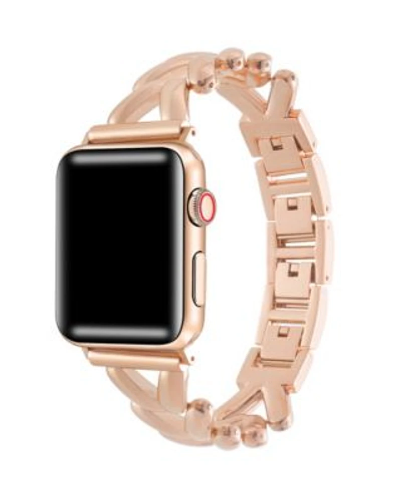 Posh Tech Womens Caroline Starburst Alloy Band For Apple Watch Collection