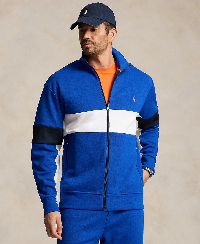 Polo Ralph Lauren Men's Big & Tall Double-Knit Track Jacket