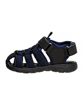 Beverly Hills Polo Club Little and Big Boys Fisherman Sport Sandals