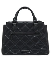 Steve Madden Jenni Quilted Satchel Handbag