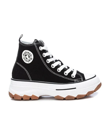 Xti Women's Canvas High-Top Sneakers By