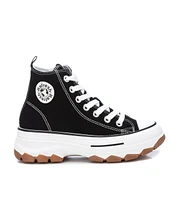 Xti Women's Canvas High-Top Sneakers By