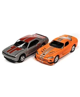 Johnny Lightning 1/64 Mopar Dodge Challenger & Dodge Viper