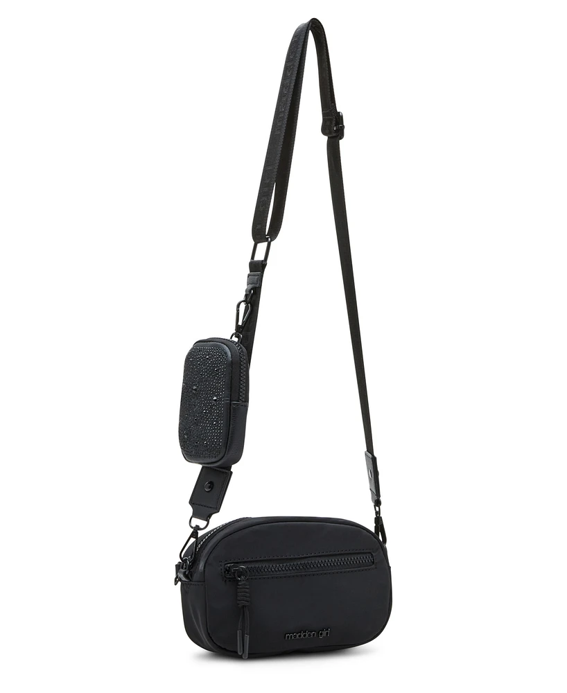 Madden Girl Mollyn Nylon Convertible Crossbody