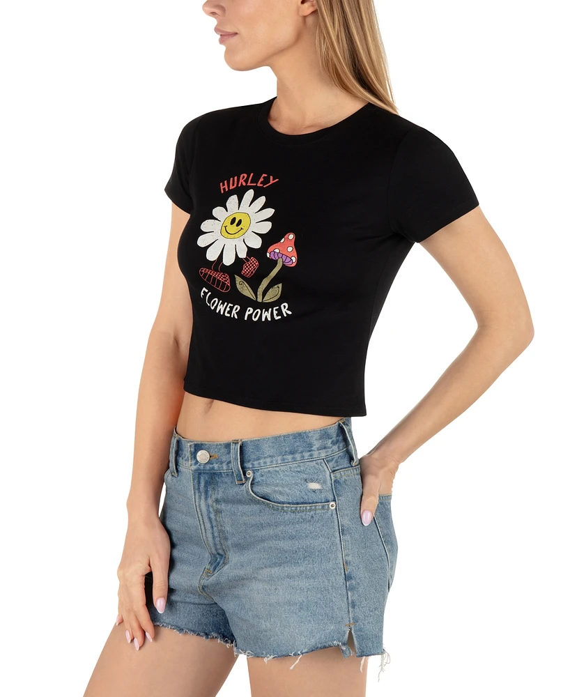 Hurley Juniors' Powered Up Baby Tee