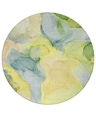 Addison Chantille Machine Washable ACN504 8'x8' Round Area Rug