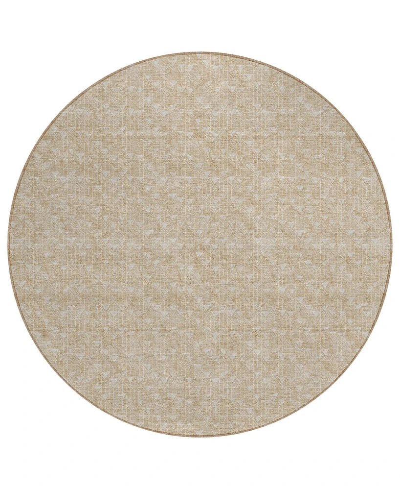 Addison Chantille Machine Washable ACN514 8'x8' Round Area Rug