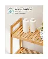 4-Tier Over-the-Toilet Storage Shelf Space-Saving Organizer for Bathroom Essentials