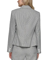 Karl Lagerfeld Paris Women's Pinstripe Double-Breasted Blazer