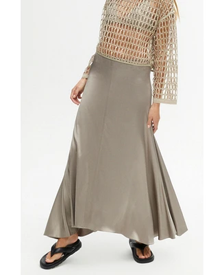 Nocturne Women's Asymmetrical Long Skirt