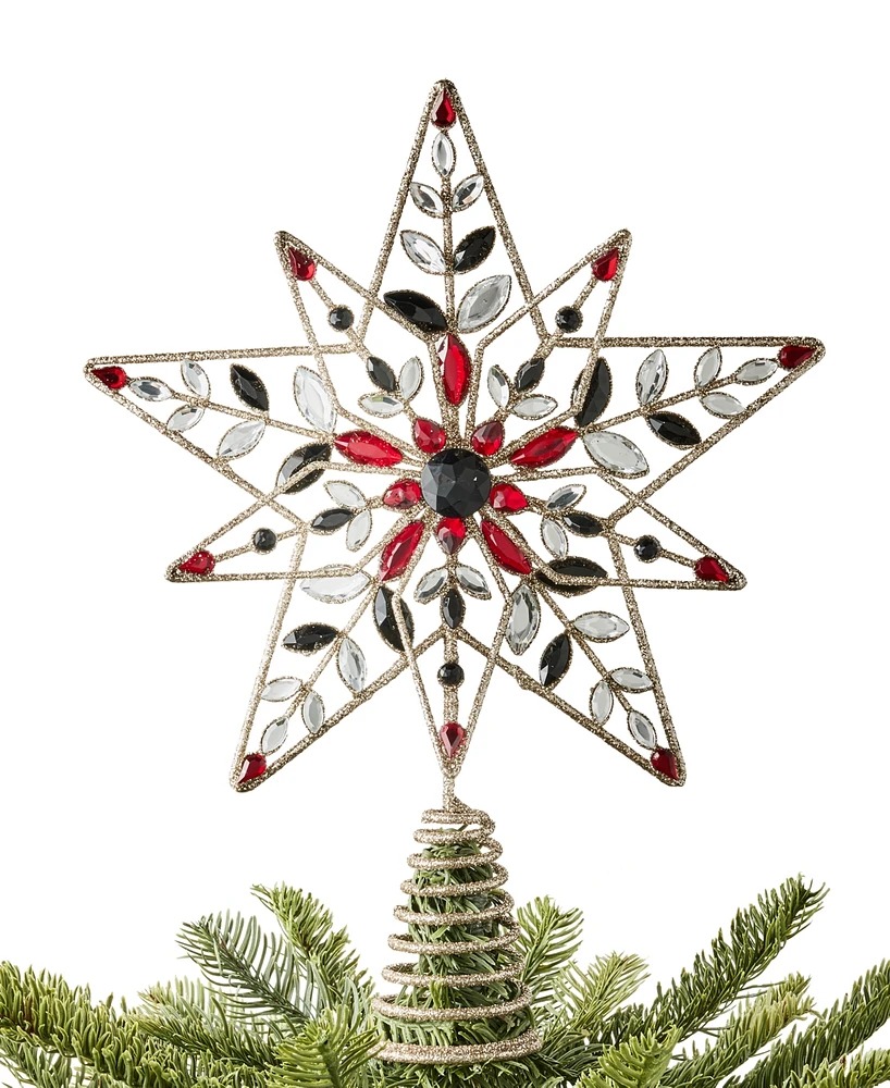 Holiday Lane Decorative Star Tree Topper, Created for Macy's