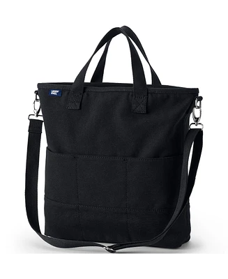 Lands' End Inside Out Canvas Tote
