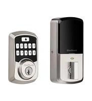 Kwikset Aura Smart Lock Deadbolt in Matte Black