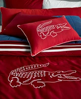 Lacoste Home Big Croc -Pc. Comforter Set