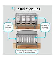 BreathableBaby AirflowBaby Breathable Mesh Liner for Full-Size Cribs