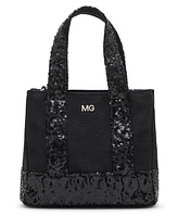 Madden Girl Kenzie Canvas Mini Tote with Sequins