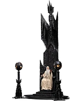 Weta Workshop Limited Edition Polystone - The Lord of the Rings Trilogy - Saruman the White on Throne 1:6 Scale Statue