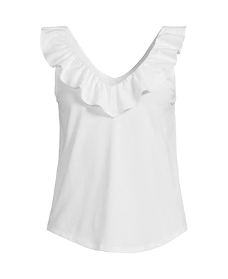 Lands' End Women's Lightweight Jersey Tank Top