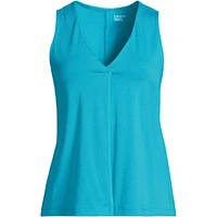 Lands' End Women's Lightweight Jersey Tank Top