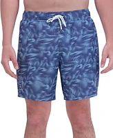 Spyder Men's Abstract Liquid Print Performance 7" Volley Shorts