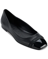 Karl Lagerfeld Paris Women's Zayne Square-Toe Ballet Flats