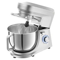 Sugift 7.5 Qt Tilt-Head Stand Mixer 6 Speed with Egg Whisk, Dough Hook & Flat Beater