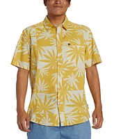 Quiksilver Men's Apero Regular-Fit Printed Button-Down Shirt