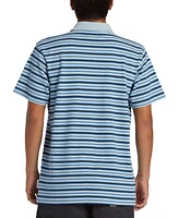 Quiksilver Men's Dna Cotton Mixed-Stripe Polo Shirt