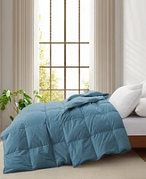 Unikome Cotton Goose Down Feather Fiber Comforter