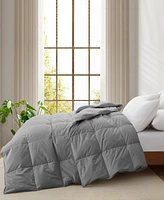 Unikome Cotton Goose Down Feather Fiber Comforter