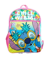 Lilo & Stitch Girl's 5 Pc Backpack Set